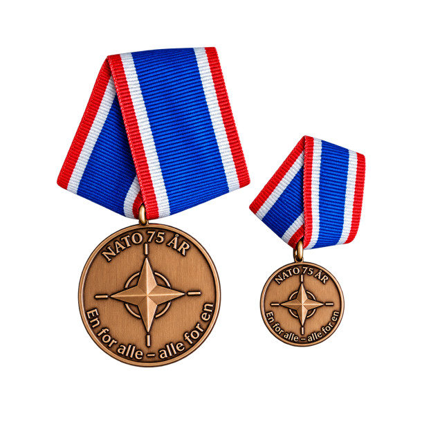 75 �rs NATO Minde medalje