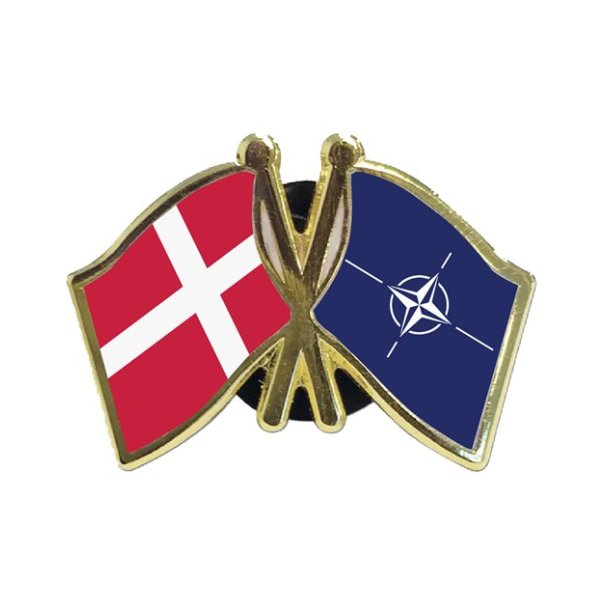 PIN venskabsflag Danmark/NATO