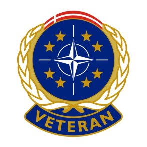 Veteranmrke med nationalitet - Magnet